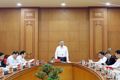 Tổng Bí thư Tô Lâm, Trưởng ban Chỉ đạo Trung ương về phòng, chống tham nhũng, lãng phí, tiêu cực chủ trì cuộc họp.