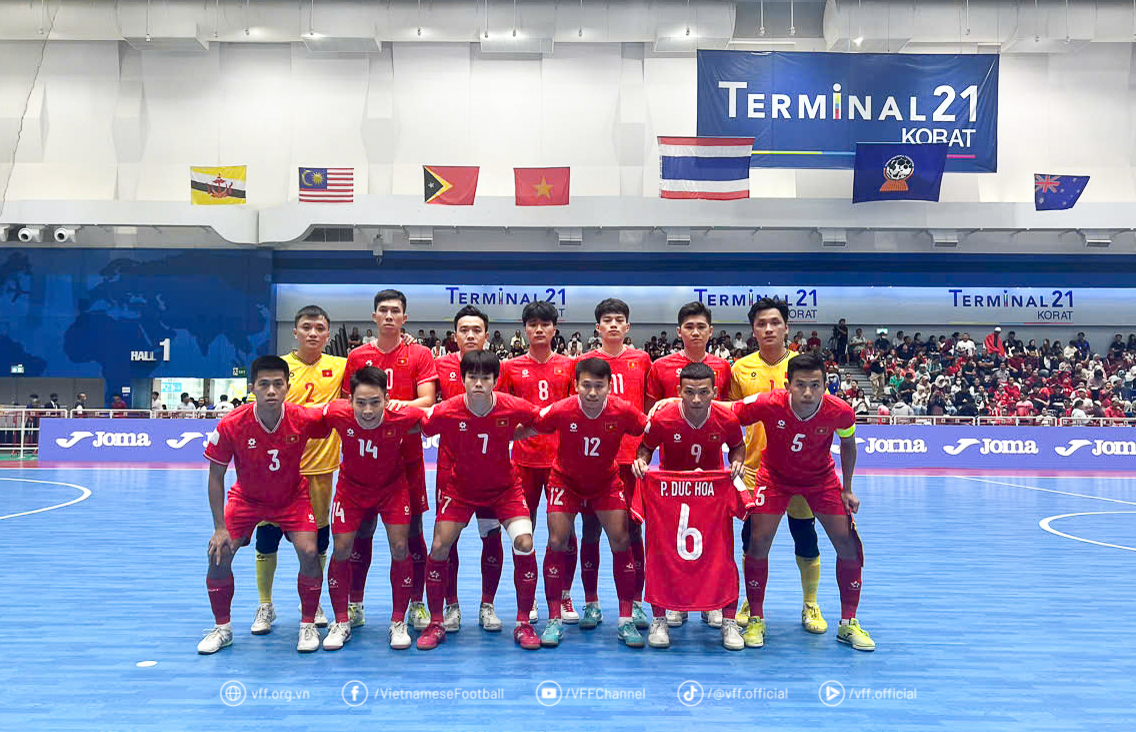 Đội tuyển Việt Nam tổn thất về lực lượng khi đội trưởng Phạm Đức Hoà bị chấn thương không thể thi đấu trận chung kết. Ảnh: AFF