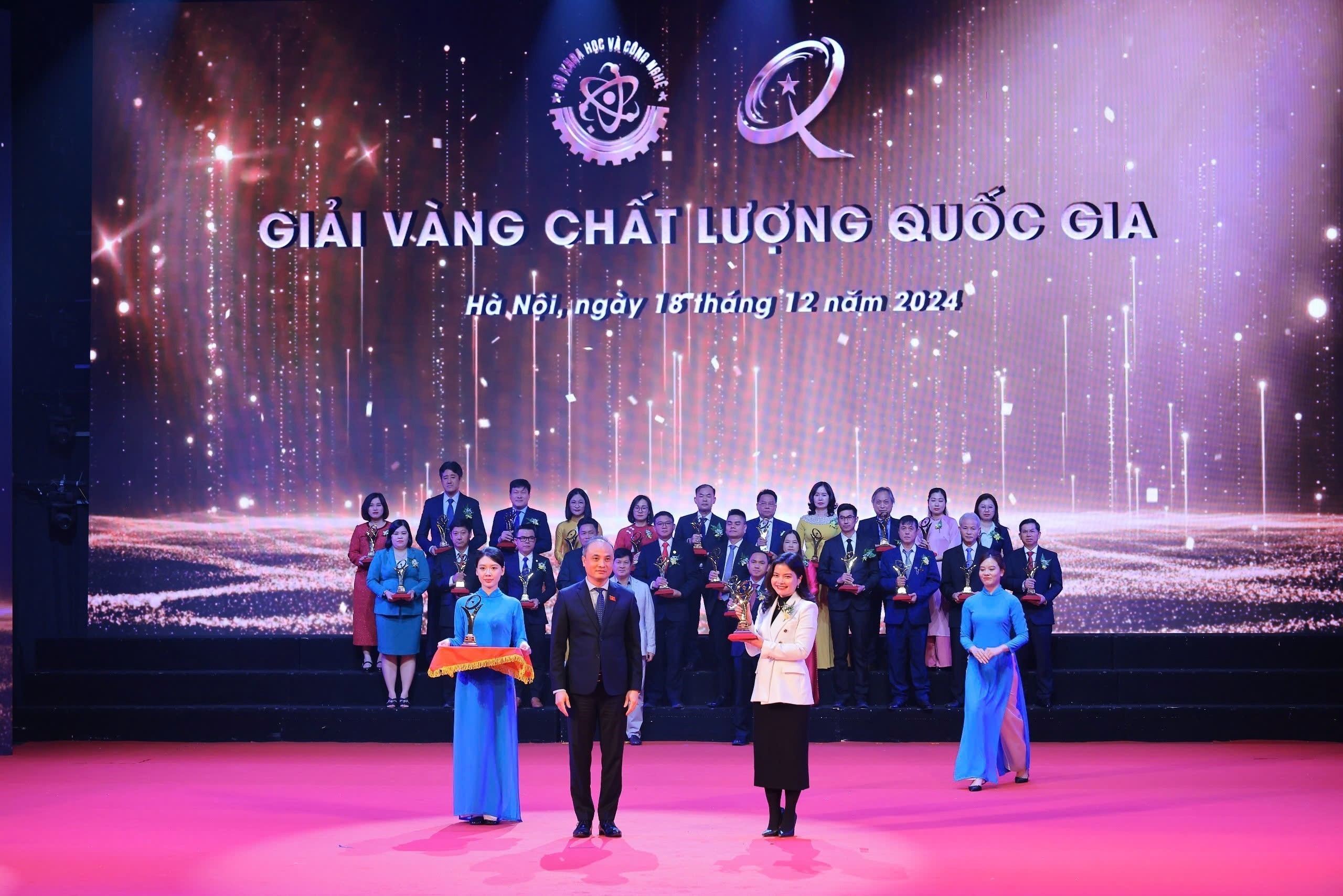 Công ty TNHH Nestlé nhận Giải Vàng Chất lượng Quốc gia năm 2024