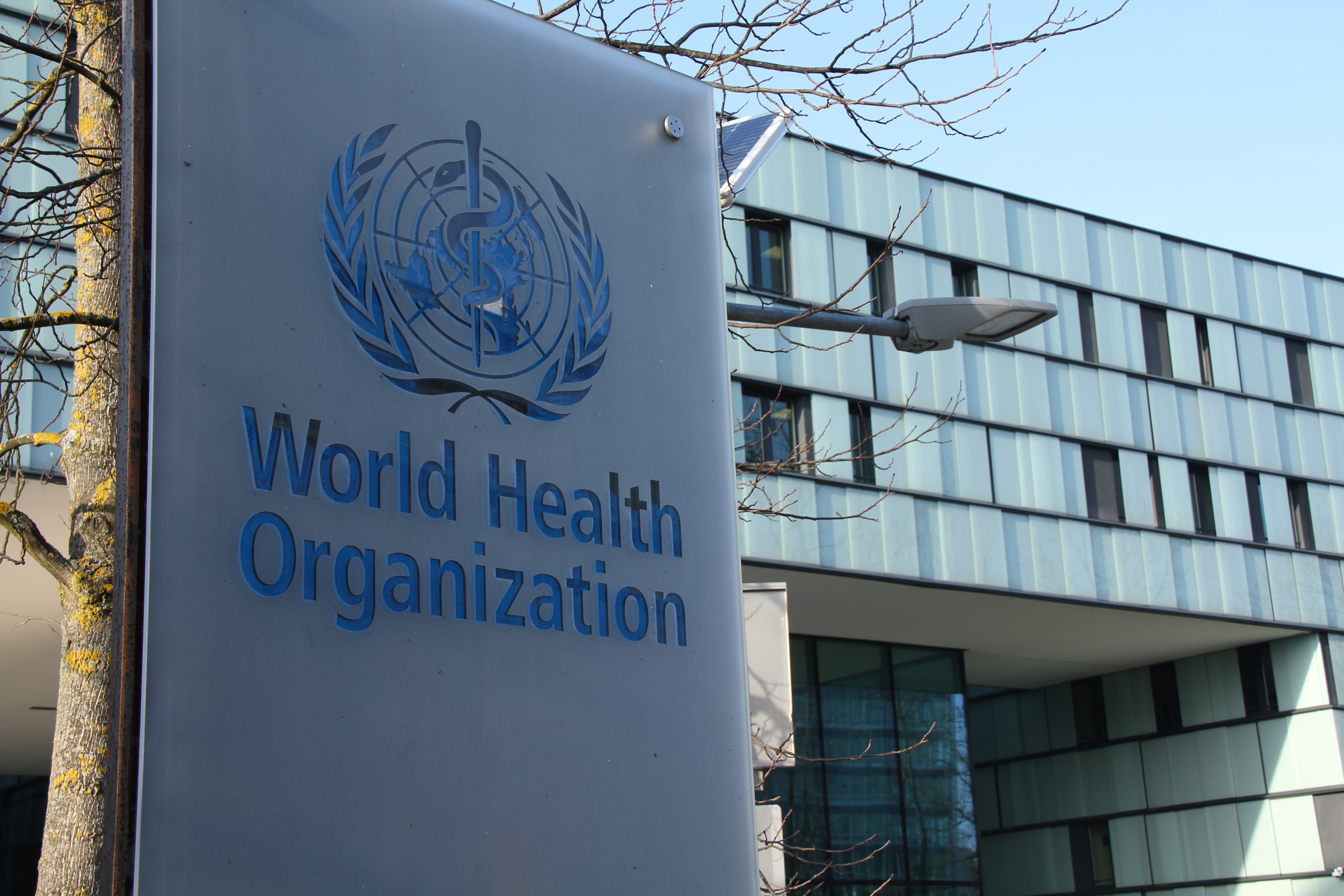 Trụ sở Tổ chức Y tế Thế giới tại tại Geneva, Thụy Sĩ.