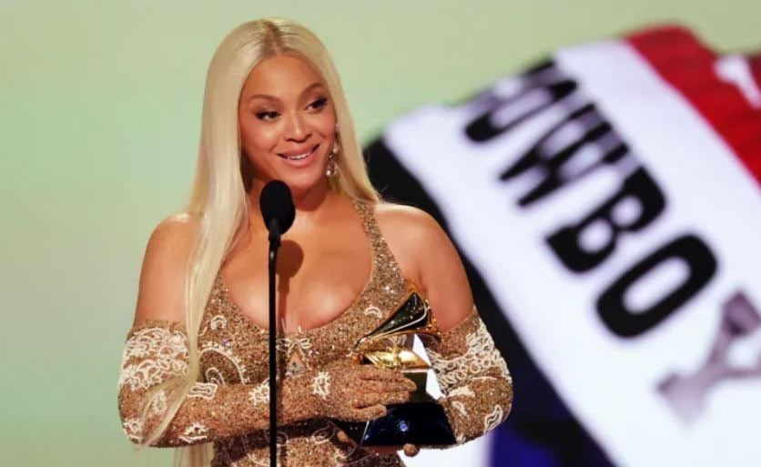 Beyoncé giành giải "Album của năm" cho "Cowboy Carter" - một album mang đậm phong cách đồng quê.