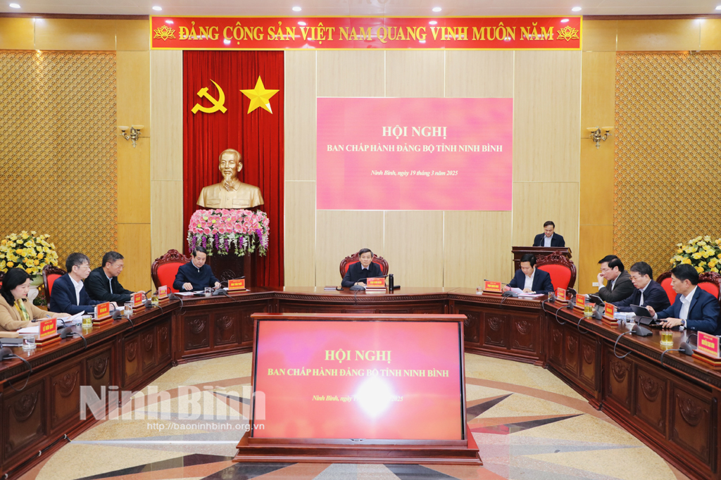 Hội nghị Ban Chấp hành Đảng bộ tỉnh