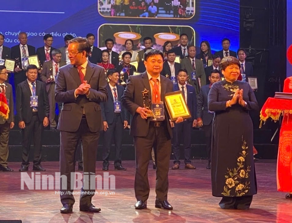 Ninh Bình có 2 HTX nhận giải Ngôi sao HTX năm 2025