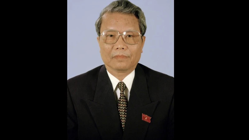 Đồng chí Trần Đức Lương, nguyên Ủy viên Bộ Chính trị, nguyên Chủ tịch nước Cộng hòa xã hội chủ nghĩa Việt Nam, nguyên Chủ tịch Hội đồng Quốc phòng và An ninh. (Ảnh: TTXVN)