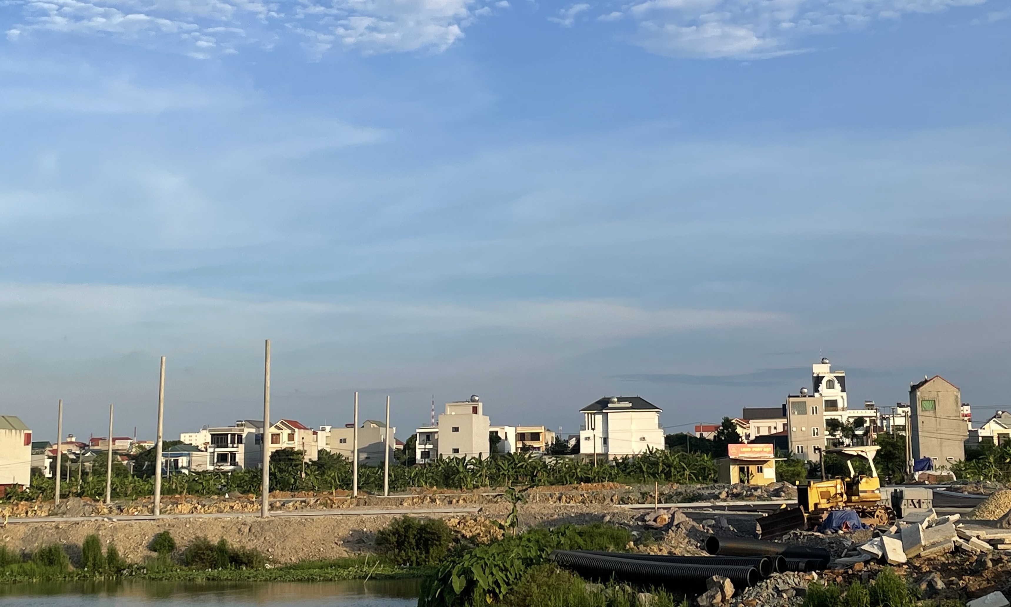 Khu dân cư Đồng Ổi, phường Ninh Mỹ, thành phố Hoa Lư mới đấu thầu vào tháng 3/2025.