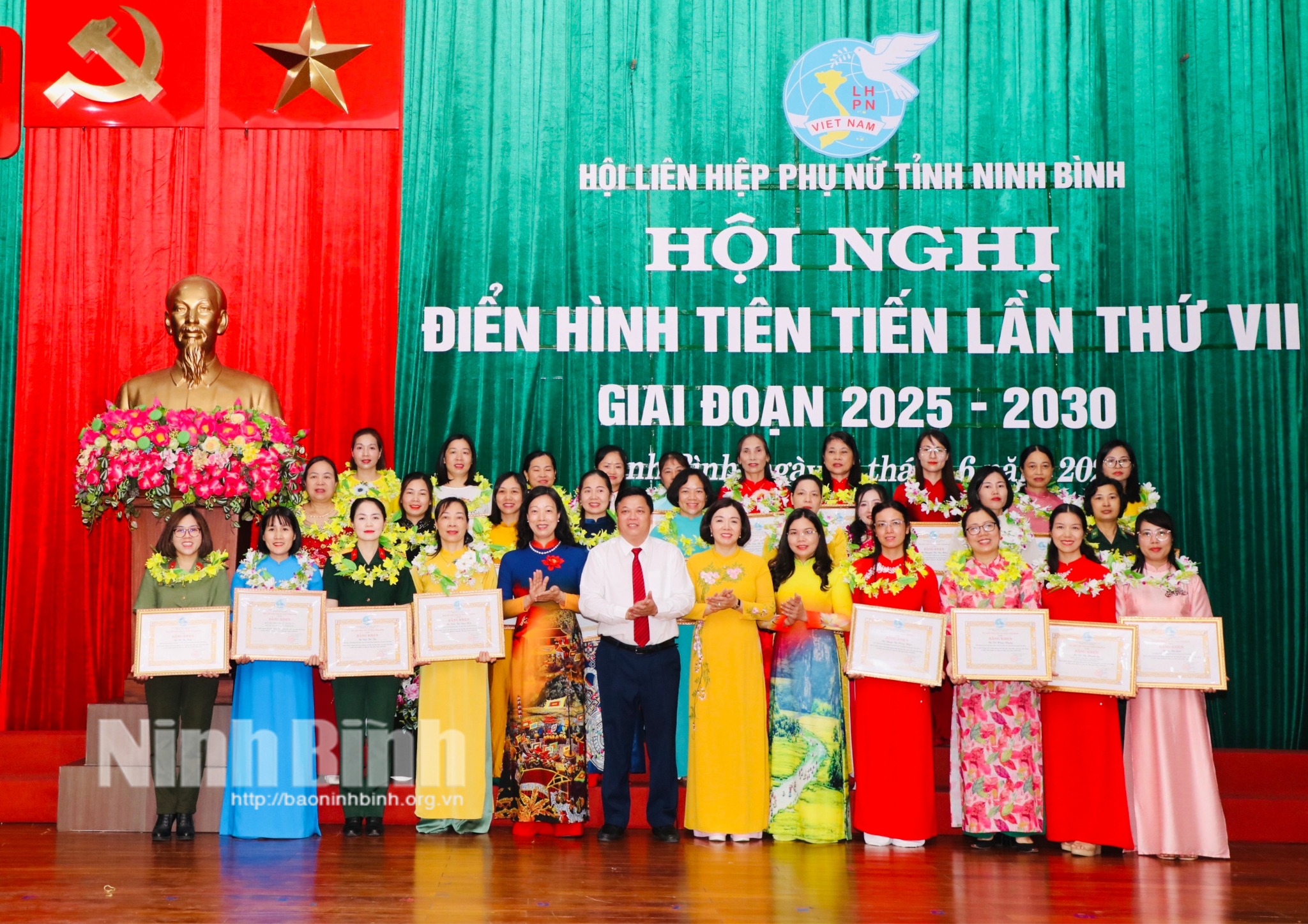 Các cá nhân có thành tích trong phong trào thi đua yêu nước, các cuộc vận động và thực hiện nhiệm vụ công tác Hội giai đoạn 2020–2025 được Hội LHPN tỉnh biểu dương.
