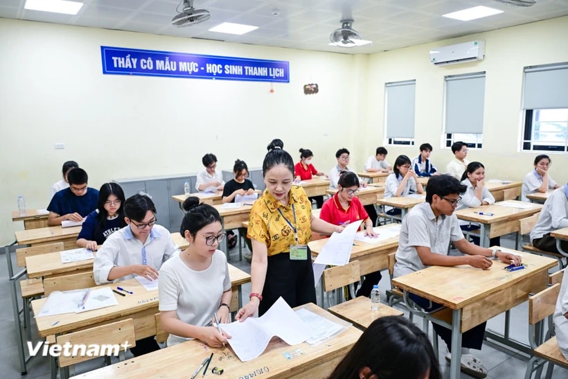 Thí sinh dự thi tốt nghiệp THPT năm 2025.