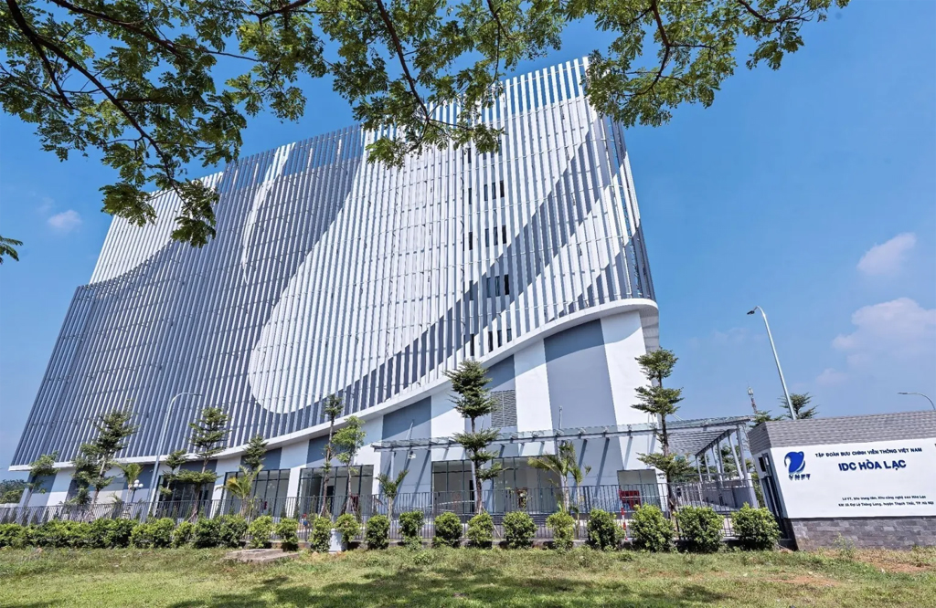 The IDC Data Centre at Hoa Lac High-Tech Park. Photo: VNA