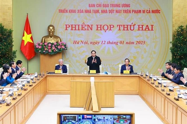 PM chairs 2nd meeting of steering committee for temporary housing eradication