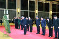 Party General Secretary To Lam leads a high-ranking Vietnamese delegation to pay their final respects to Gen. Khamtay Siphandone (Photo: VNA)