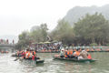 Visitors in Trang an ecologial tourist area.