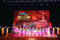 An art programme at the ceremony.