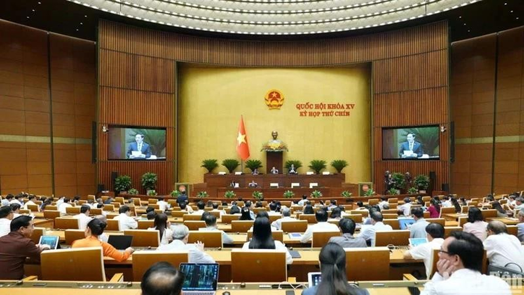 An overview of the National Assembly's ninth session (Photo: VNA)
