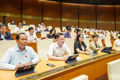 Deputies participate in 15th National Assembly’s ongoing 9th session (Photo: nhandan.vn)