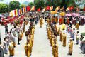 The procession of Shakyamuni Buddha’s Śarīra.