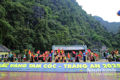 A special art programme at the opening ceremony.