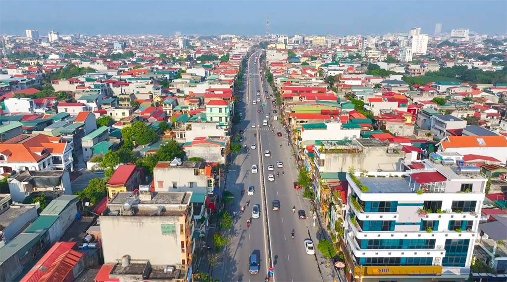 A corner of Hoa Lu city.