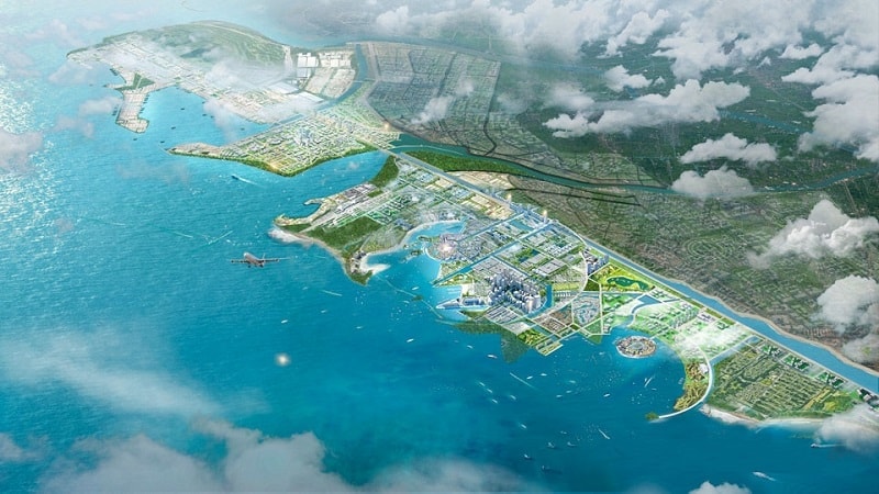 Ninh Co Marine Economic Zone.