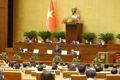 The 15th National Assembly opens its Q&A session on June 19. (Photo: VNA)