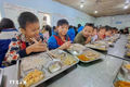 Students at Xin Chai Primary and Secondary Boarding School for Ethnic Minorities in Vi Xuyen district, Ha Giang province. (Photo: VNA)