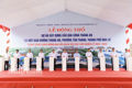 Delegates at the ground breaking ceremony.