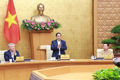 PM Pham Minh Chinh at the regular June cabinet meeting on July 3. (Photo: VNA)