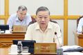 Party General Secretary To Lam addresses the meeting. (Photo: VNA)