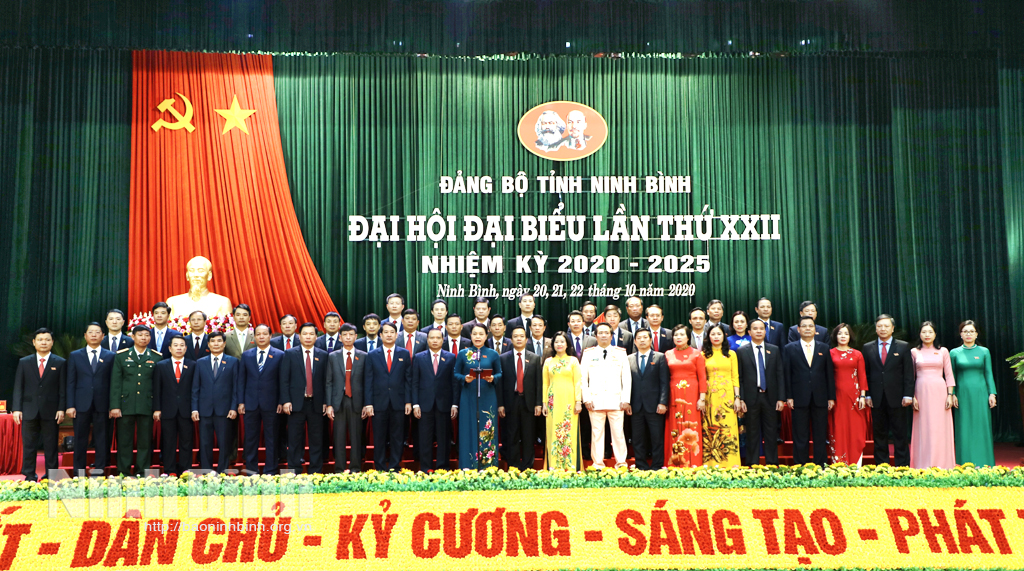 Members of Ninh Binh Standing committee of Party organision.
