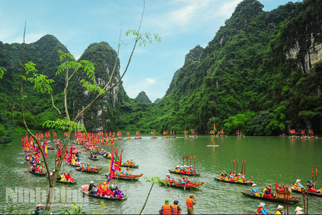 Trang An festival.