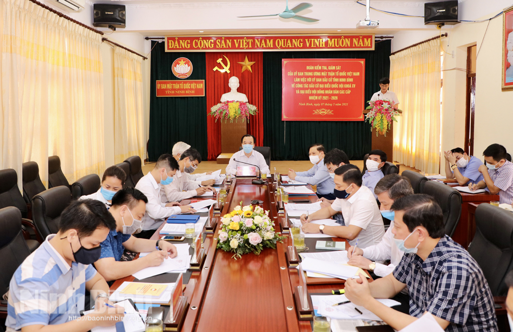 At the working session.