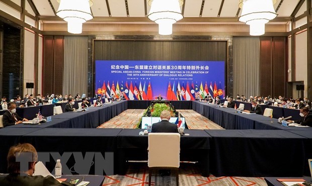 An overview of Special ASEAN-China Foreign Ministers' Meeting.
