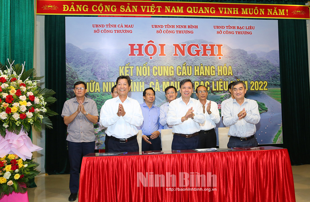 Ninh Binh Ca Mau and Bac Lieu work to boost consumption of local products
