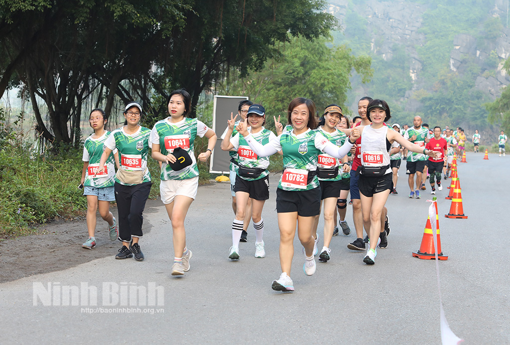 Runners in nationwide take part in the event.