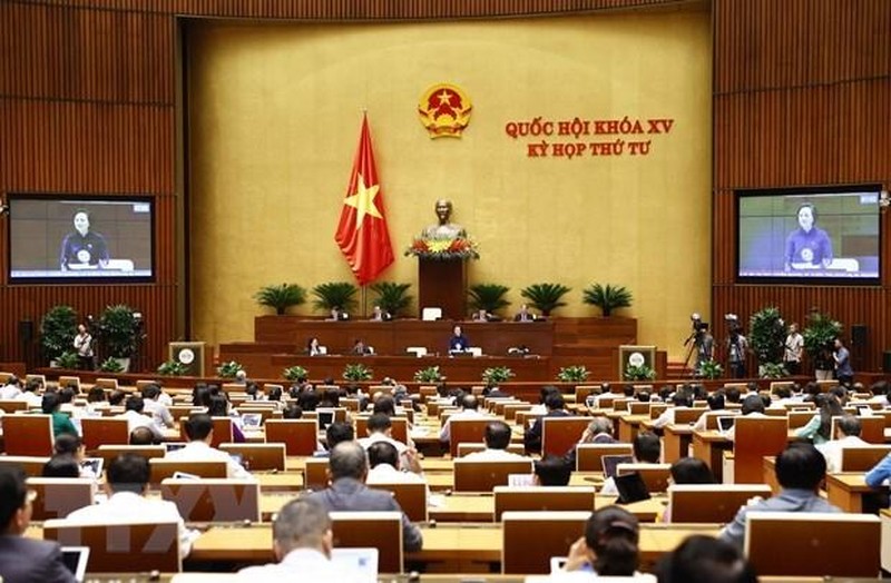 Minister of Home Affairs Pham Thi Thanh Tra at the Q&A session on November 4. (Photo: VNA)