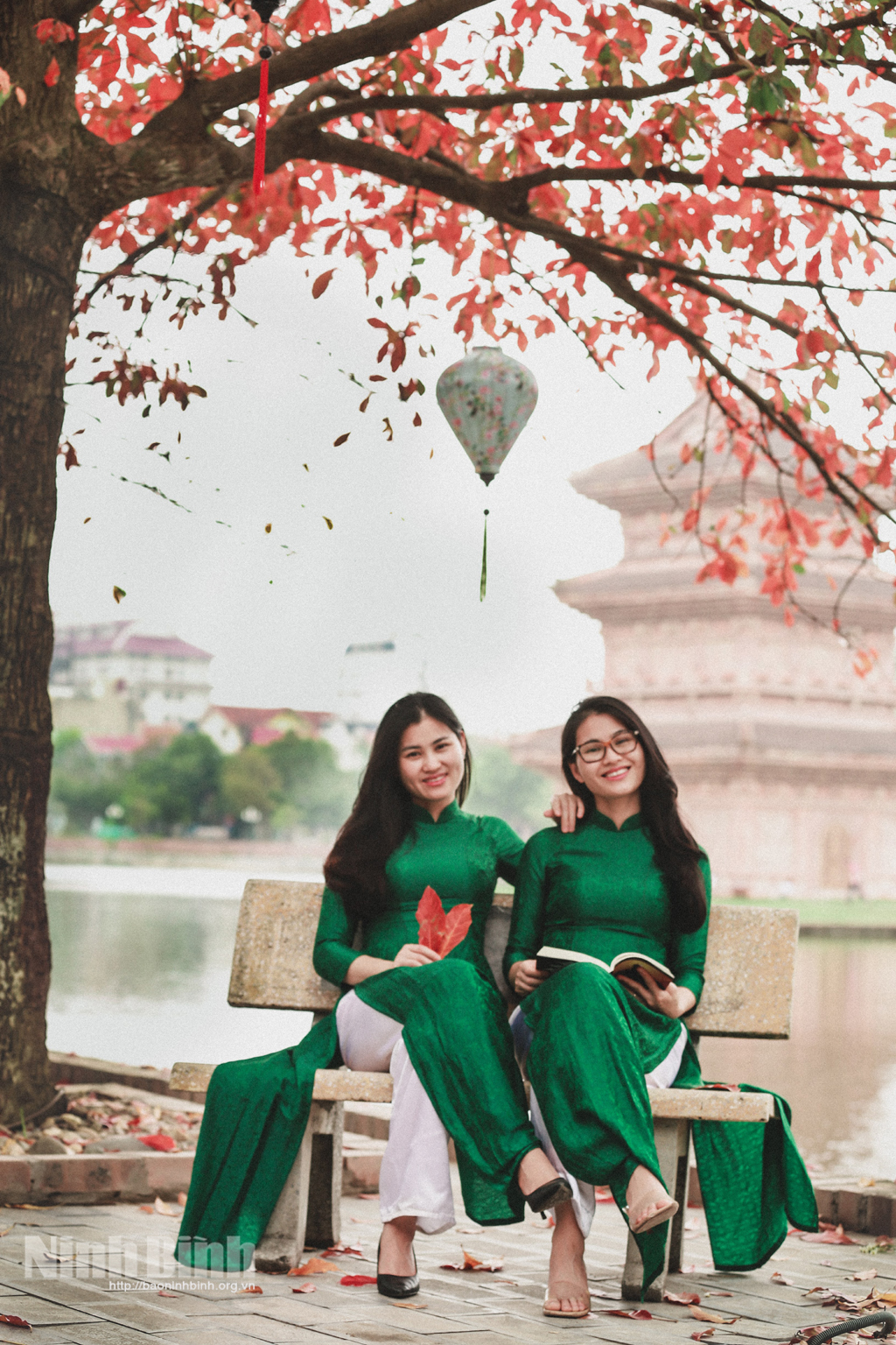 Beautiful Ninh Binh in seasonal change time