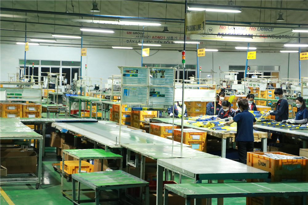 Local firms resume their production.