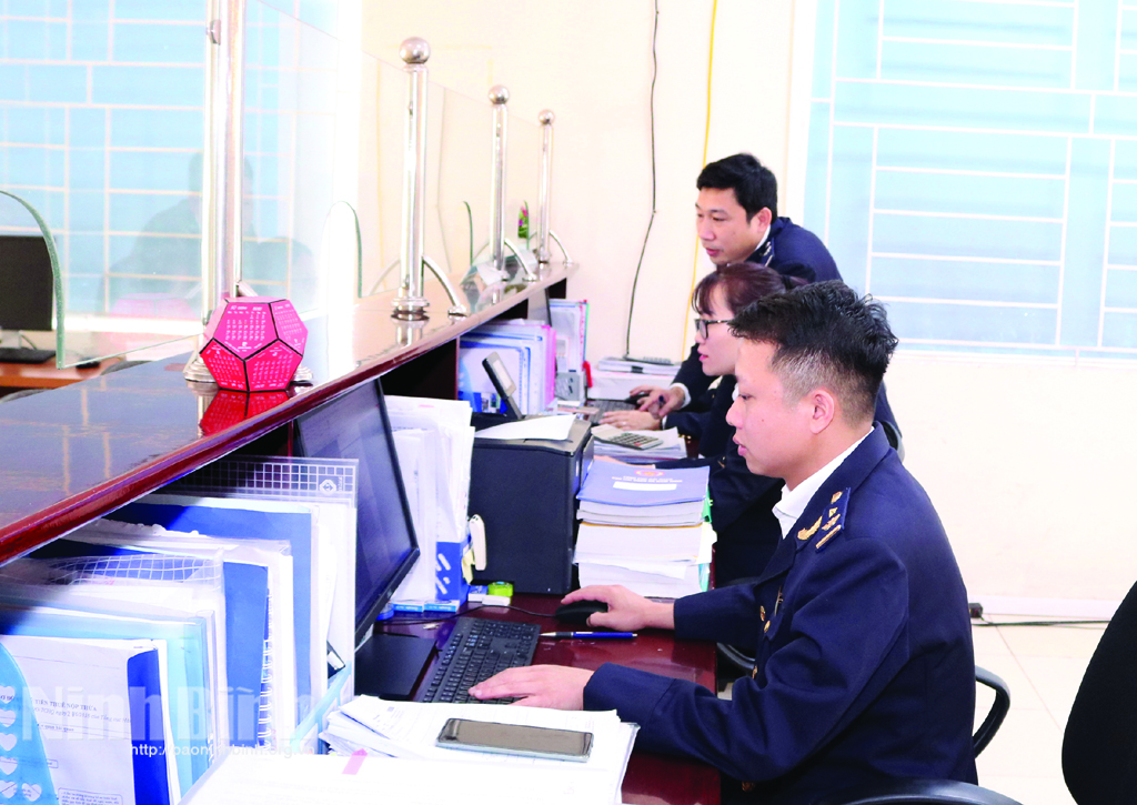 One window office in Ninh Binh custome.