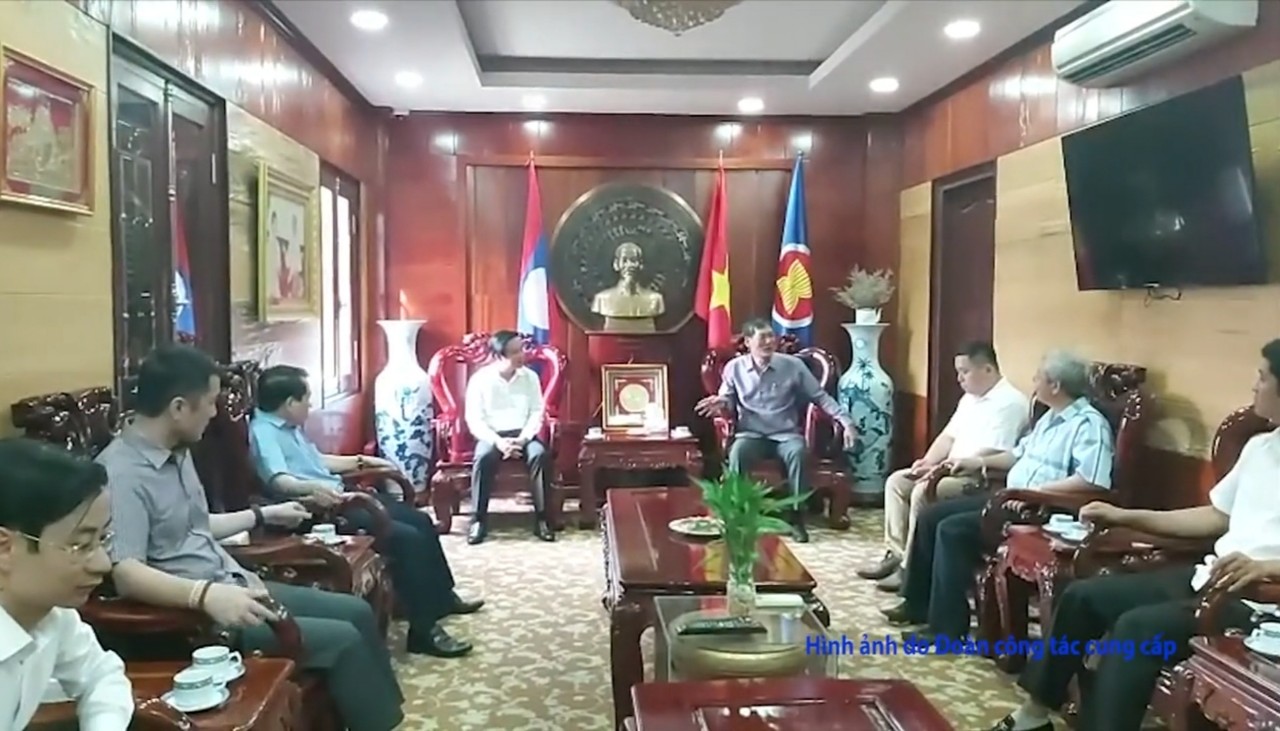 At the working session.
