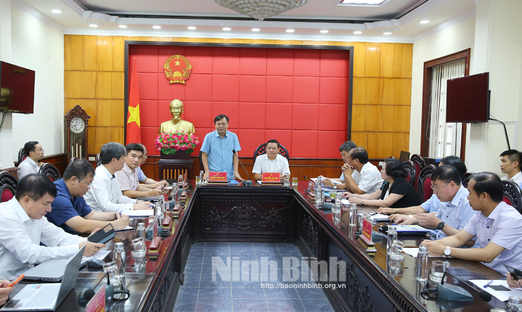An overview of the working session.