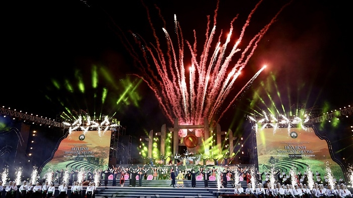 A performance at the programme.