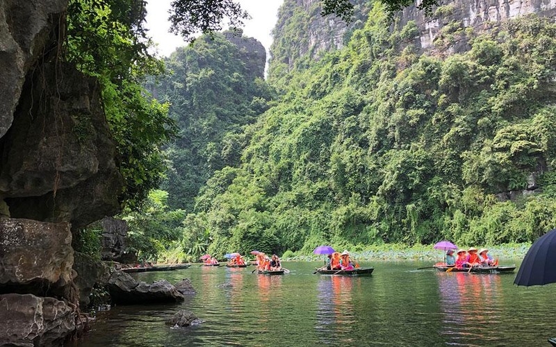 he Trang An natural heritage site in Ninh Binh province.