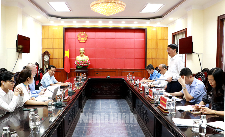 At the working session.