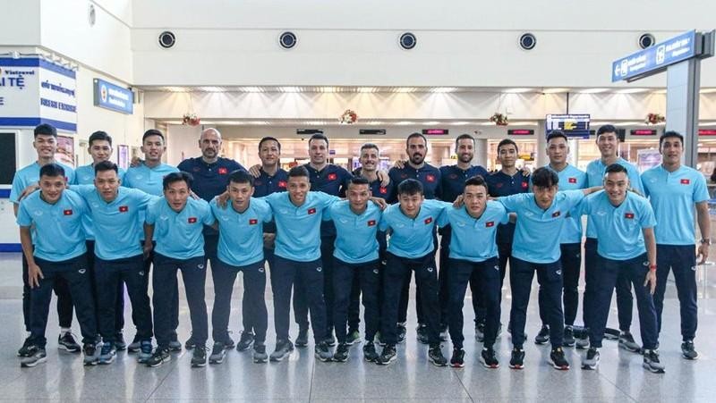 The Vietnamese national futsal team (Photo: VFF)