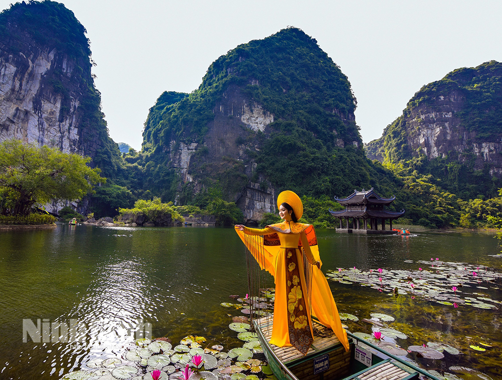 Trang An offers visitors space for relaxation