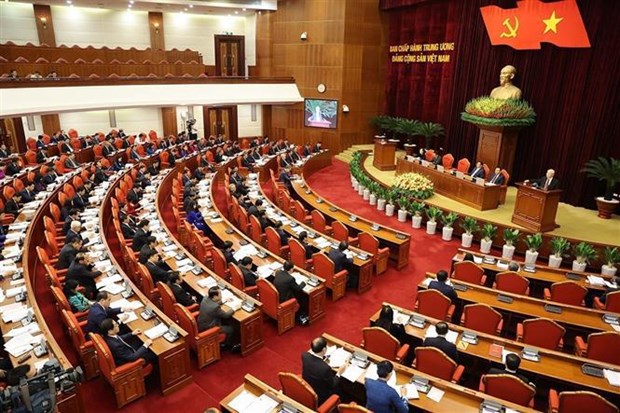The eighth plenum of the 13th Party Central Committee opened in Hanoi on October 2 under the chair of General Secretary Nguyen Phu Trong.