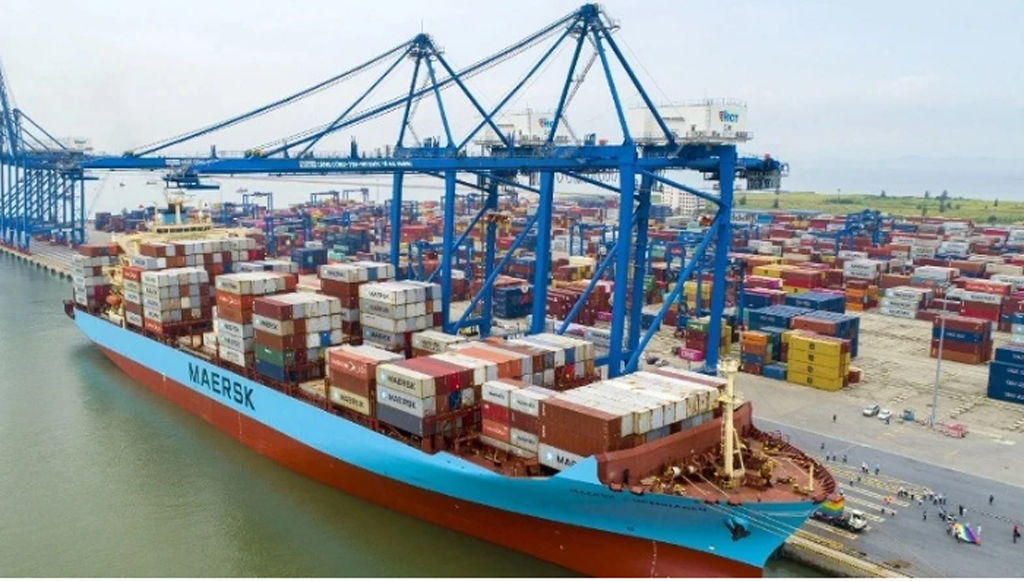 Tan Cang Hai Phong International Container Terminal. (Illustrative image: Saigon Newport Corporation)