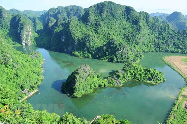 Trang An landscape.