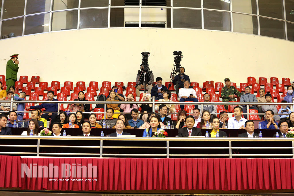 Volleyball Championship Hoa Lu Binh Dien Cup 2023 kicks off
