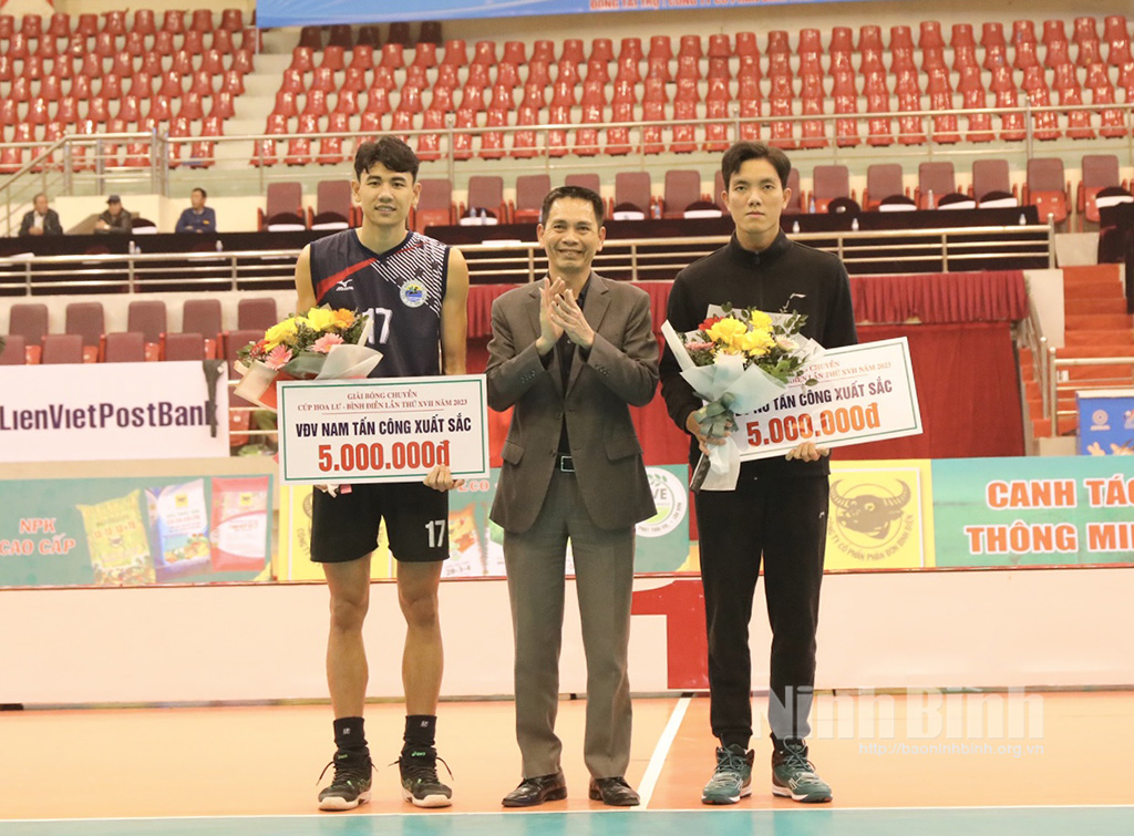 Volleyball Championship Hoa Lu Binh Dien Cup 2023 wraps up