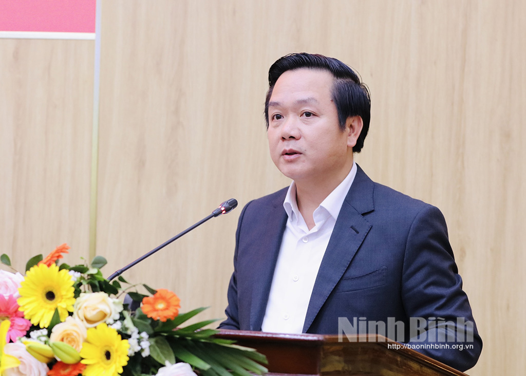 Delegation of Ministry of Foreign Affairs works with Ninh Binhs leaders